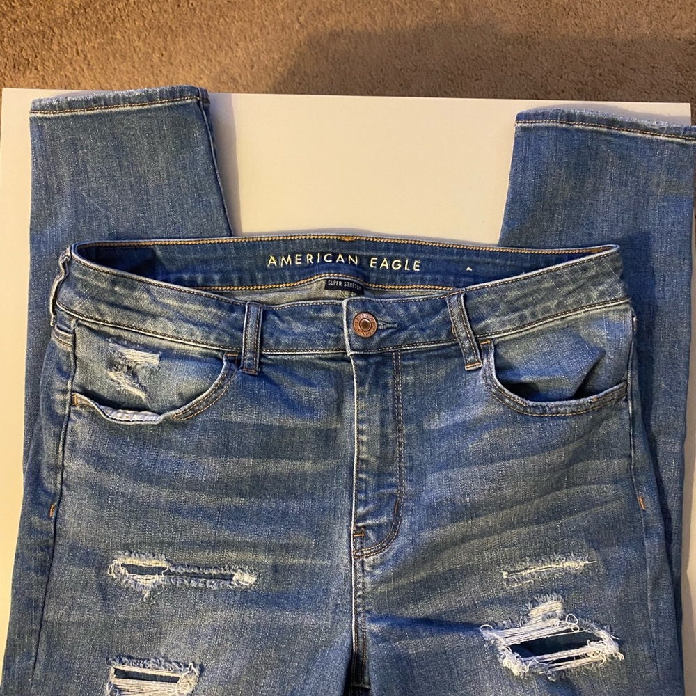 🌸EUC American Eagle jegging crop women’s 14 🌸